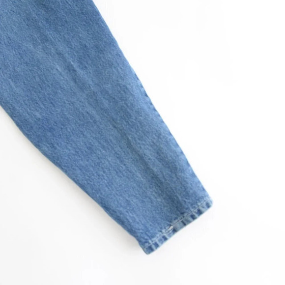 Vintage Calvin Klein Blue Denim Tapered Jeans Denim - Picture 11 of 16